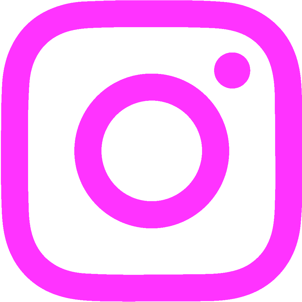 背景透過したInstagramのロゴ（ピンク）