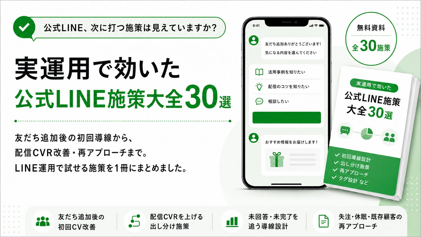 実運用で効いた公式LINE施策大全30選